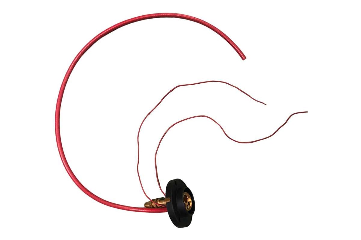 Евроразъем для сварочного полуавтомата Wiederkraft WDK-625022-2