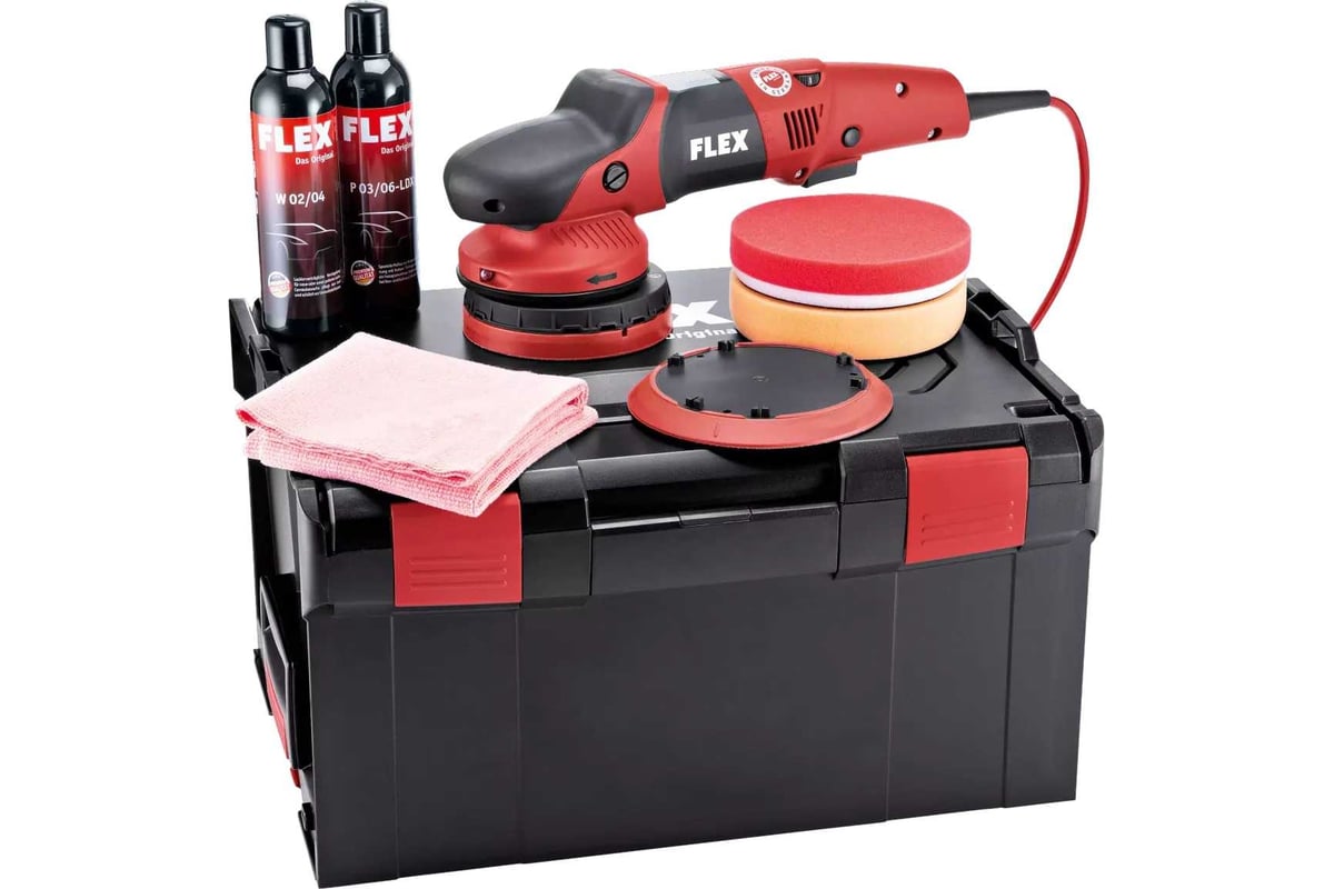 Эксцентриковая полировальная машина Flex XFE 7-15 150 P-Set 230/CEE 447110