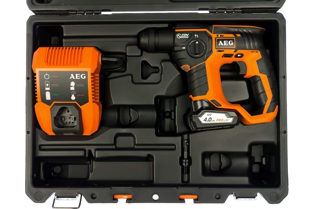 Аккумуляторный перфоратор AEG BBH 12 LI -401C 4935443988