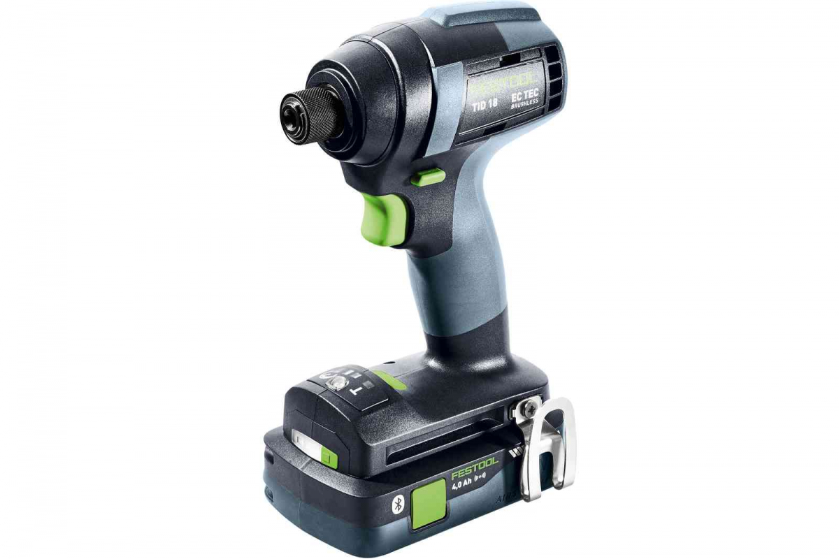 Ударный аккумуляторный шуруповерт Festool TID 18 HPC4,0 I-Plus 576482