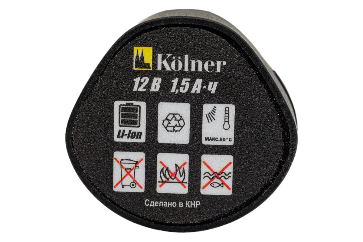 Аккумулятор Li-ion (1500 мАч; 12 В) для KCD 12L Kolner 8080112113