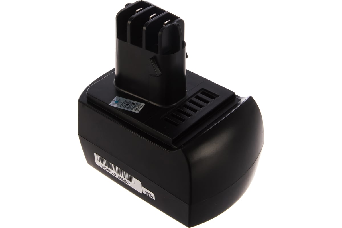 Аккумулятор Ni-MH для Metabo BS12 BSZ12 BZ12 SP SSP12 ULA9.6-18 (12V, 3.0 Ah) Topon TOP-PTGD-MET-12-3.0