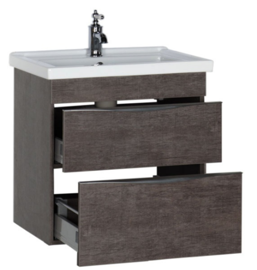 Тумба с раковиной Aquanet Эвора 70 см