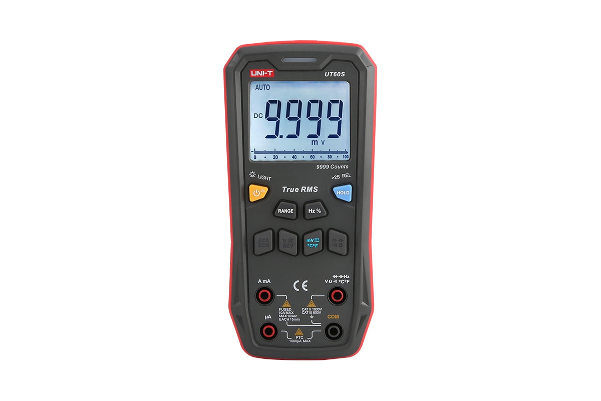 Цифровой компактный мультимер с автодиапазоном UNI-T UT60S True RMS NCV 00-00012009