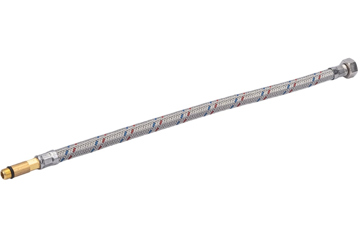Гибкая подводка для воды M10 35 мм х ВР 3/8" длина 400 мм STOUT RG008P0SIFDS19