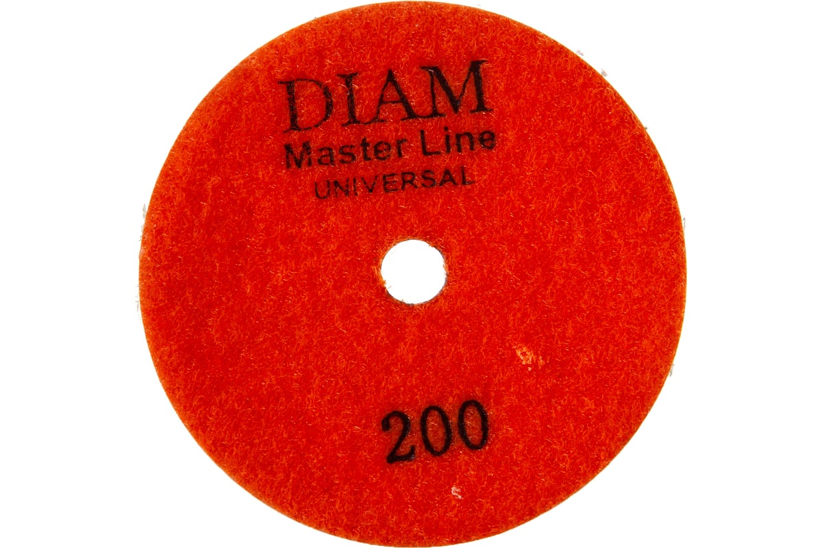 Круг алмазный гибкий шлифовальный Master Line Universal (100х15 мм; №200; сухая/мокрая) Diam 625