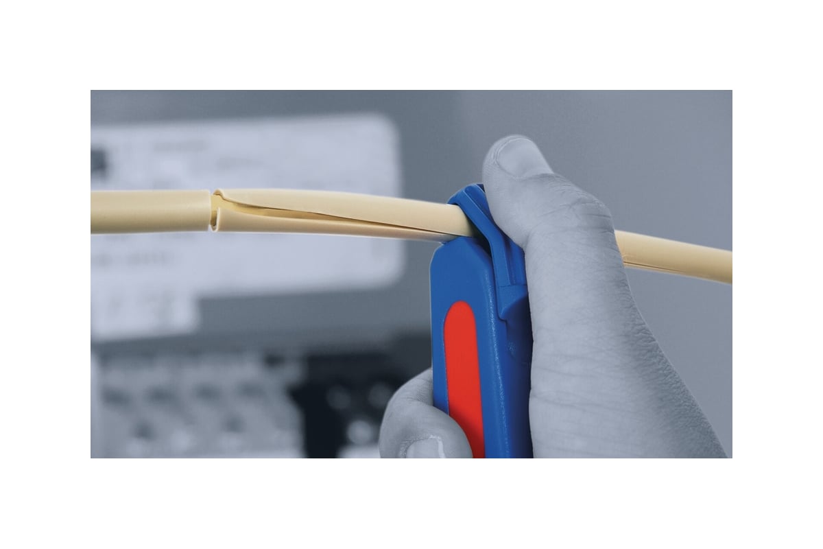 Кабельный нож плюс снятие изоляции провода 0,5-6 мм2 S 4-28 Multi Weicon-Tools wcn50057328