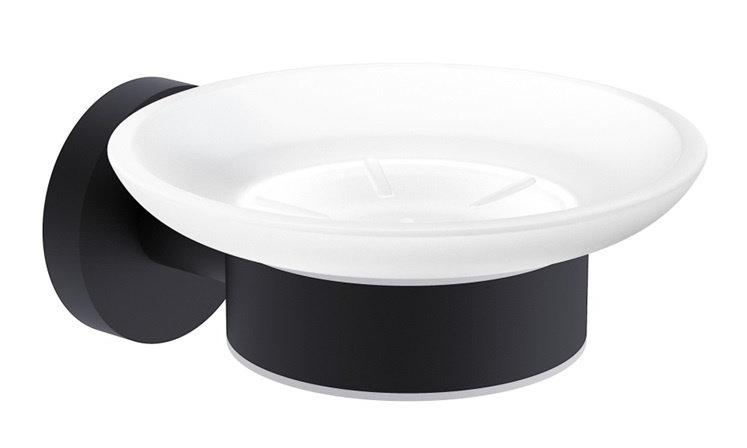 Мыльница AQUAme Trento AQM7211MB черный матовый
