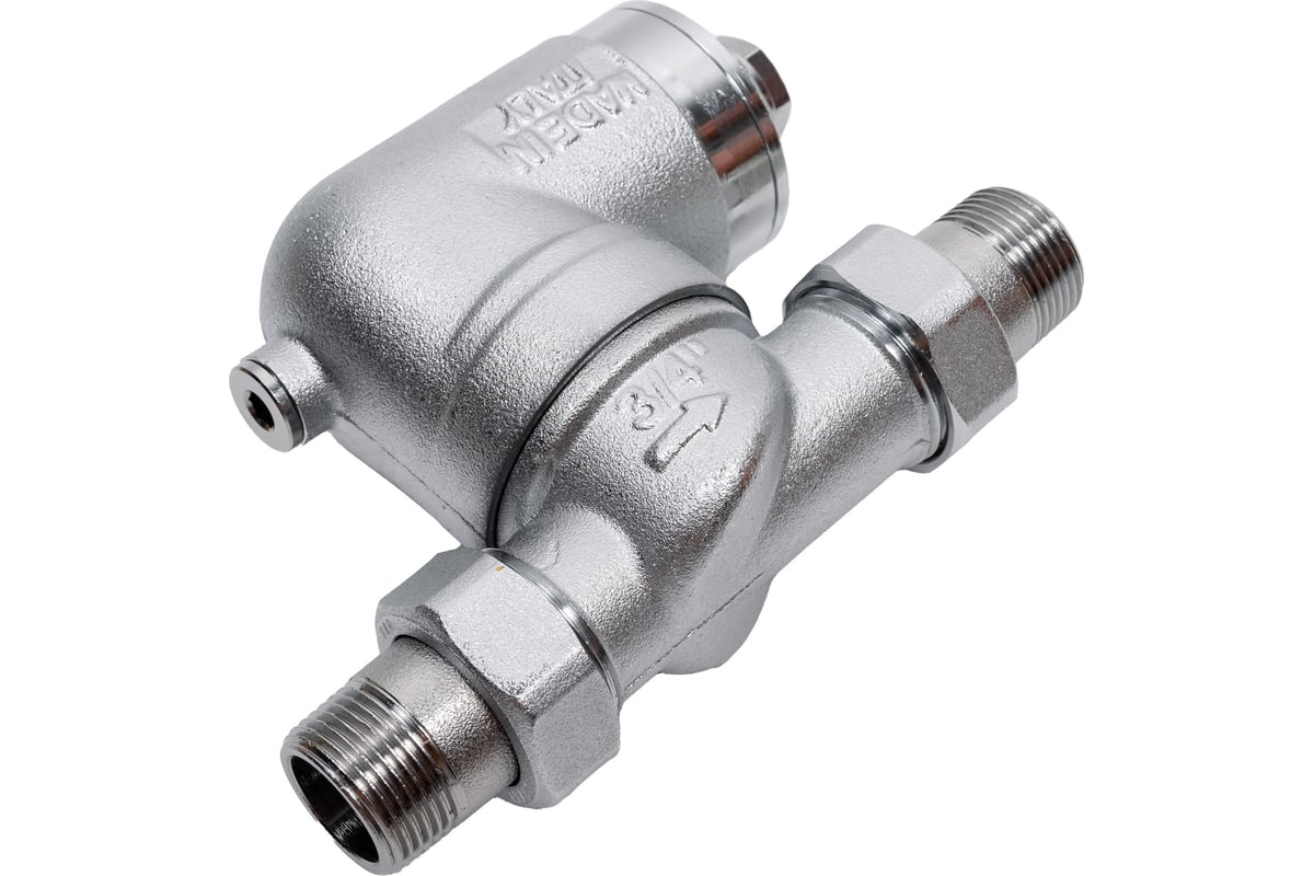 Фильтр FAR 300 мкм, с манометром, Max: 95 C, 25 бар, 3/4" НР FA 39A4 34
