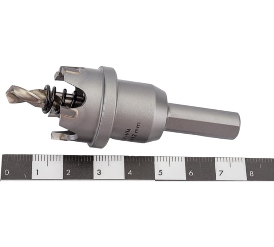 Коронка по металлу HM (25х12 мм; хвостовик 10 мм; комплект) D.BOR HS-HM-12-025-T