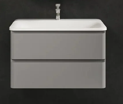 Тумба с раковиной AQUAme S4 80 см