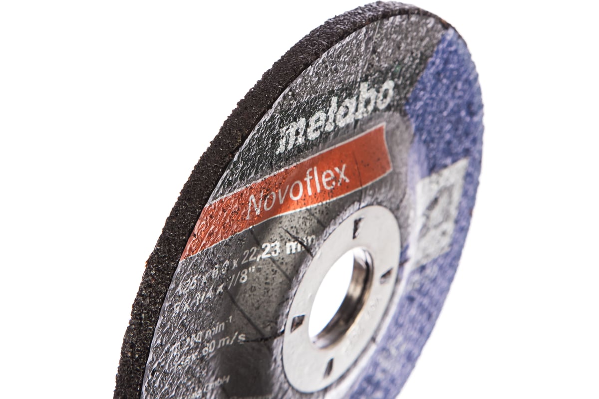 Диск шлифовальный Novoflex по металлу (125x22,2х6 мм) Metabo 616462000