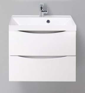 Тумба с раковиной BelBagno Marino 60 Bianco Lucido