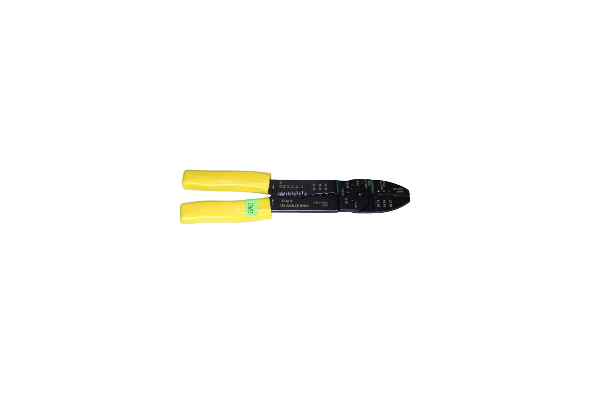 Клещи CNIC 225 мм 9" для снятия изоляции и обжима кабеля JRF-CSP-302 24653