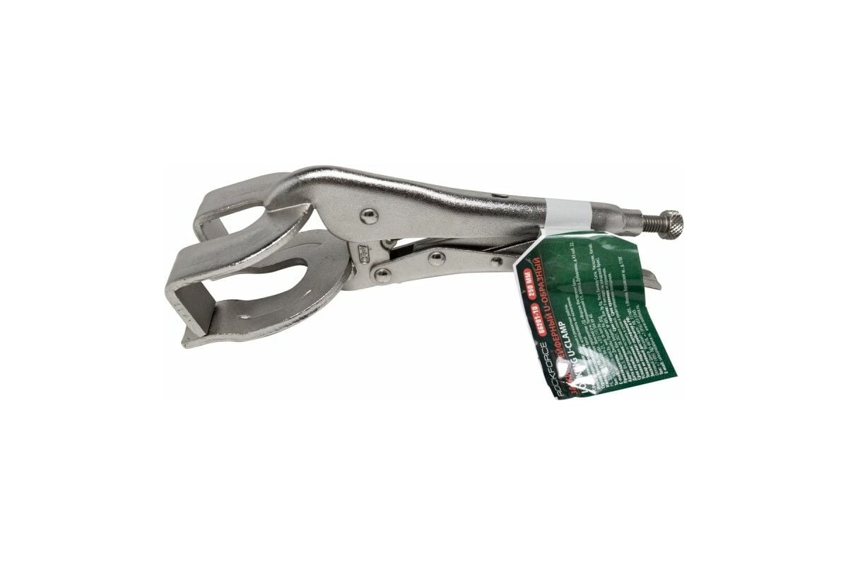U-образный гейферный зажим Rockforce 10", 250 мм RF-66201-10