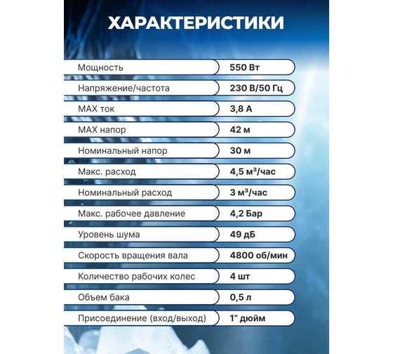 Станция водоснабжения автоматическая A&P DEFENDER I AP118D001