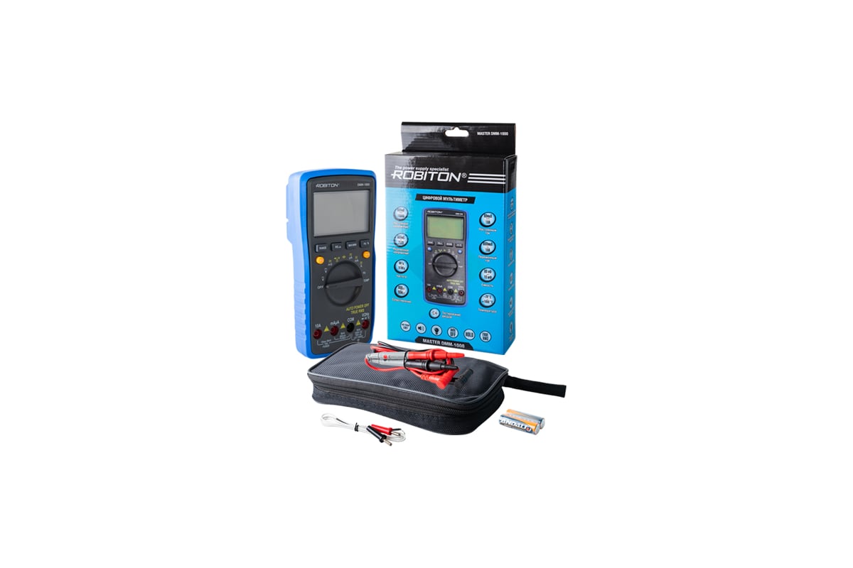 Мультиметр Robiton MASTER DMM-1000 18134