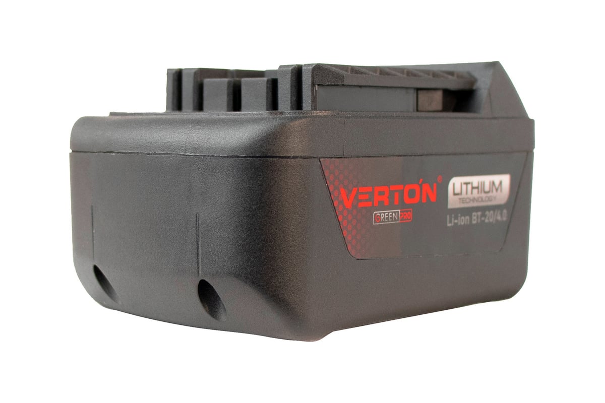 Аккумулятор Garden Green Pro BT-20/4.0 20В, 4Ач Verton 01.14232.14237