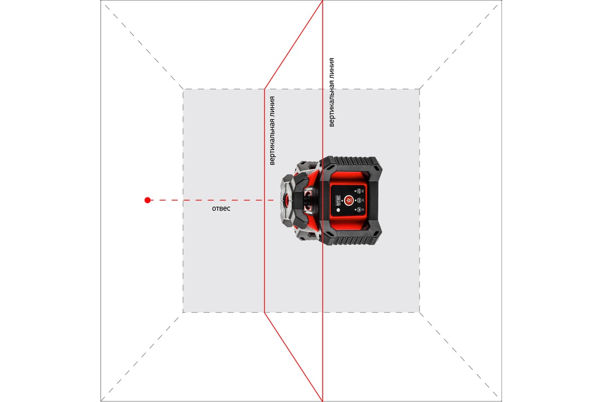Профессиональный лазерный нивелир ADA ROTARY 400 HV SERVO А00458_2020
