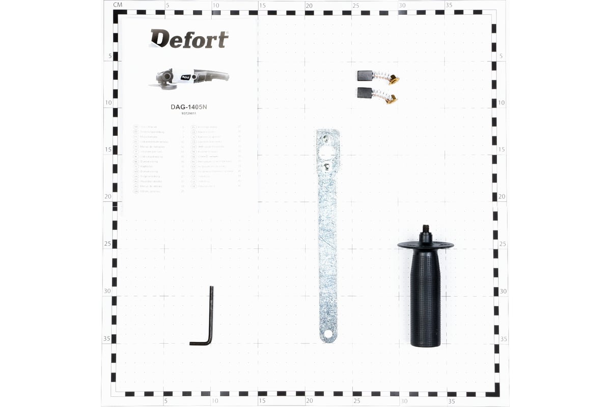 Угловая шлифовальная машина Defort DAG-1405N 93729011