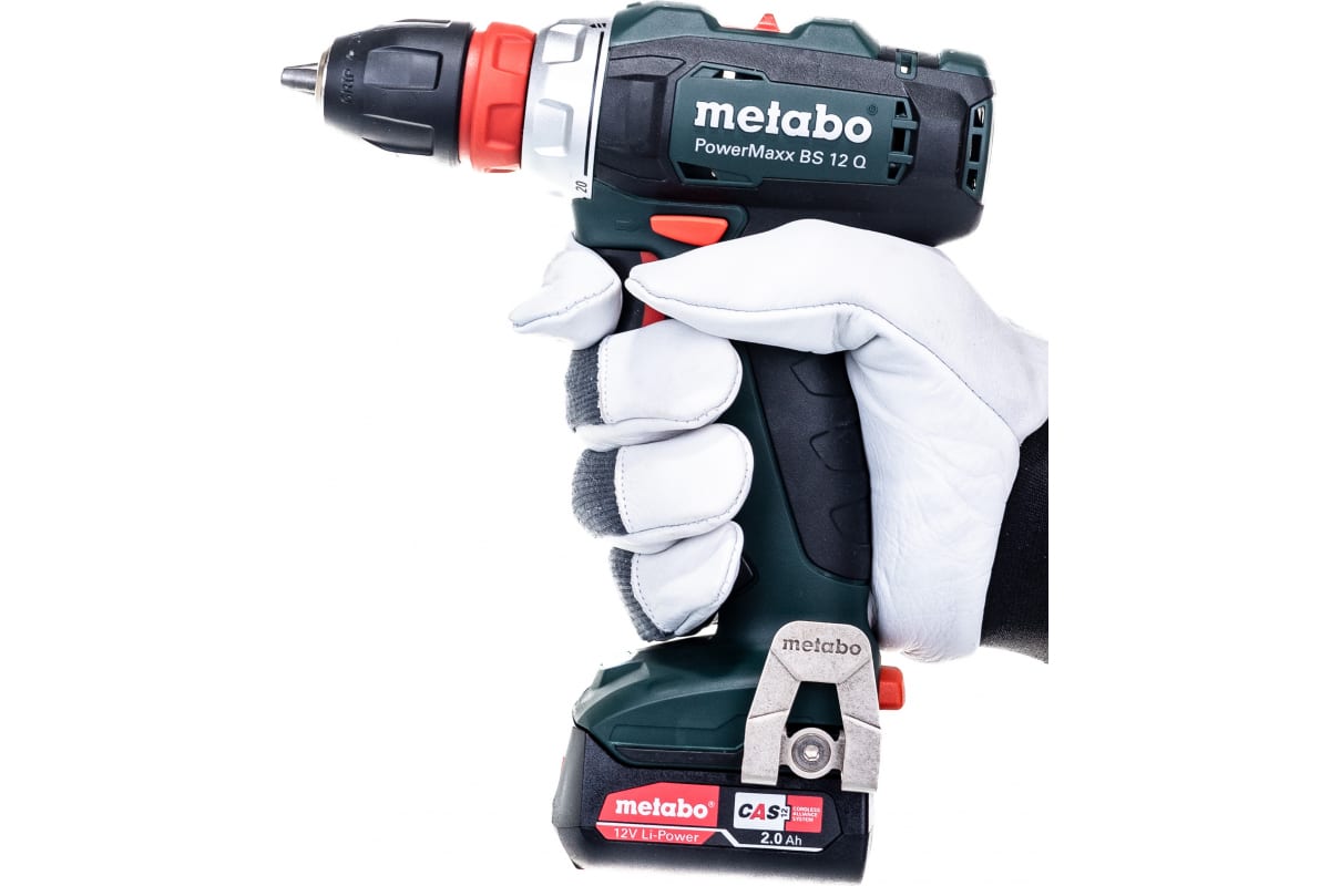 Аккумуляторная дрель-шуруповерт Metabo PowerMaxx BS 12 Q 601037500