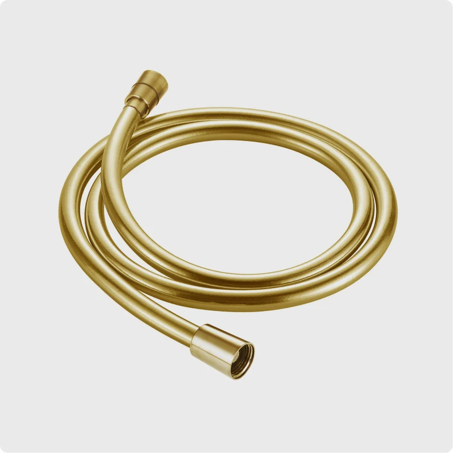 Шланг AQUAme AQM1501GG 100 см ПВХ, глянцевое золото