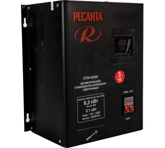 Стабилизатор Ресанта СПН 8300 63/6/27