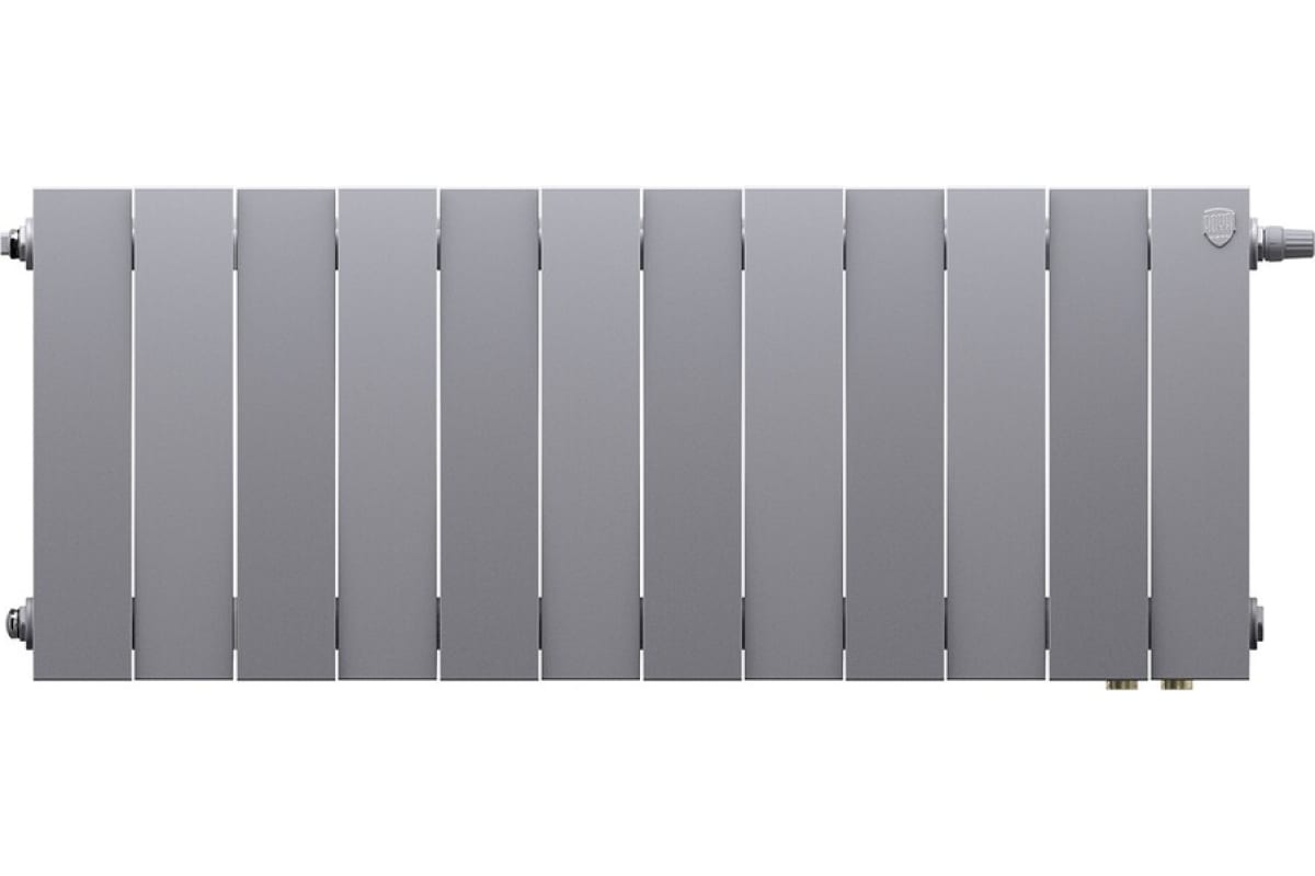 Радиатор Royal Thermo PianoForte 300 Silver Satin VDR80 - 12 секций НС-1506356