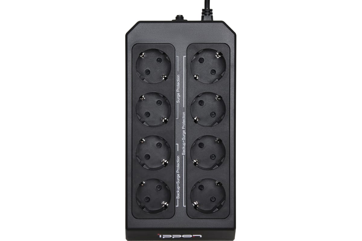 Источник бесперебойного питания Ippon Back Comfo Pro II 1050 600Вт 1050ВА черный 1189991