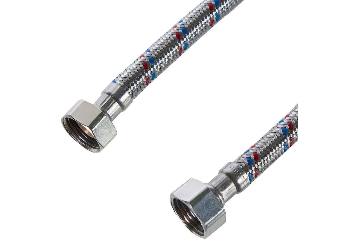 Гибкая подводка для воды (150 см; 1/2"; гайка-гайка) Valtec VTf.001.IS.0404150