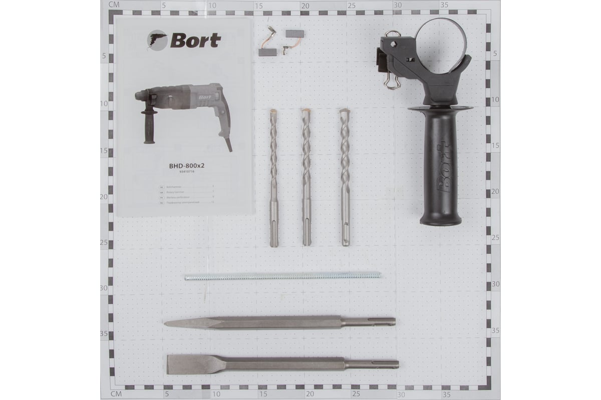 Электрический перфоратор Bort BHD-800x2 93410716