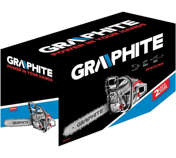 Цепная бензопила Graphite 89G940