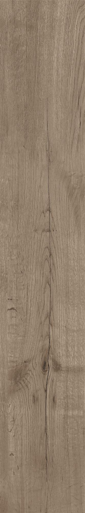 Керамогранит Creto Alpina Wood коричневый 15x90