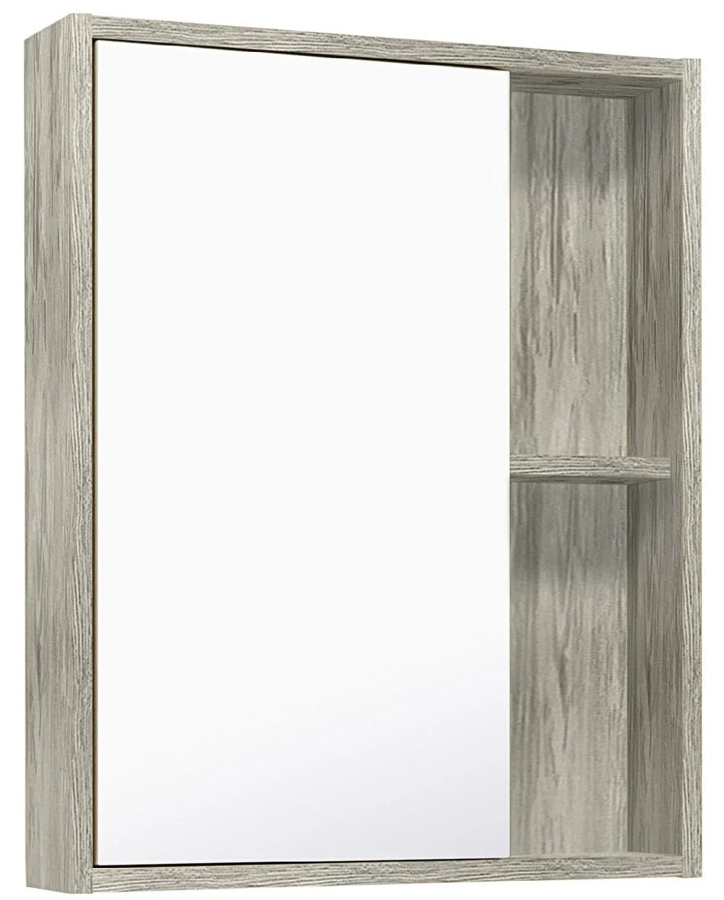 Зеркальный шкаф Руно Эко 52 см дуб скандинавский, 00-00001185