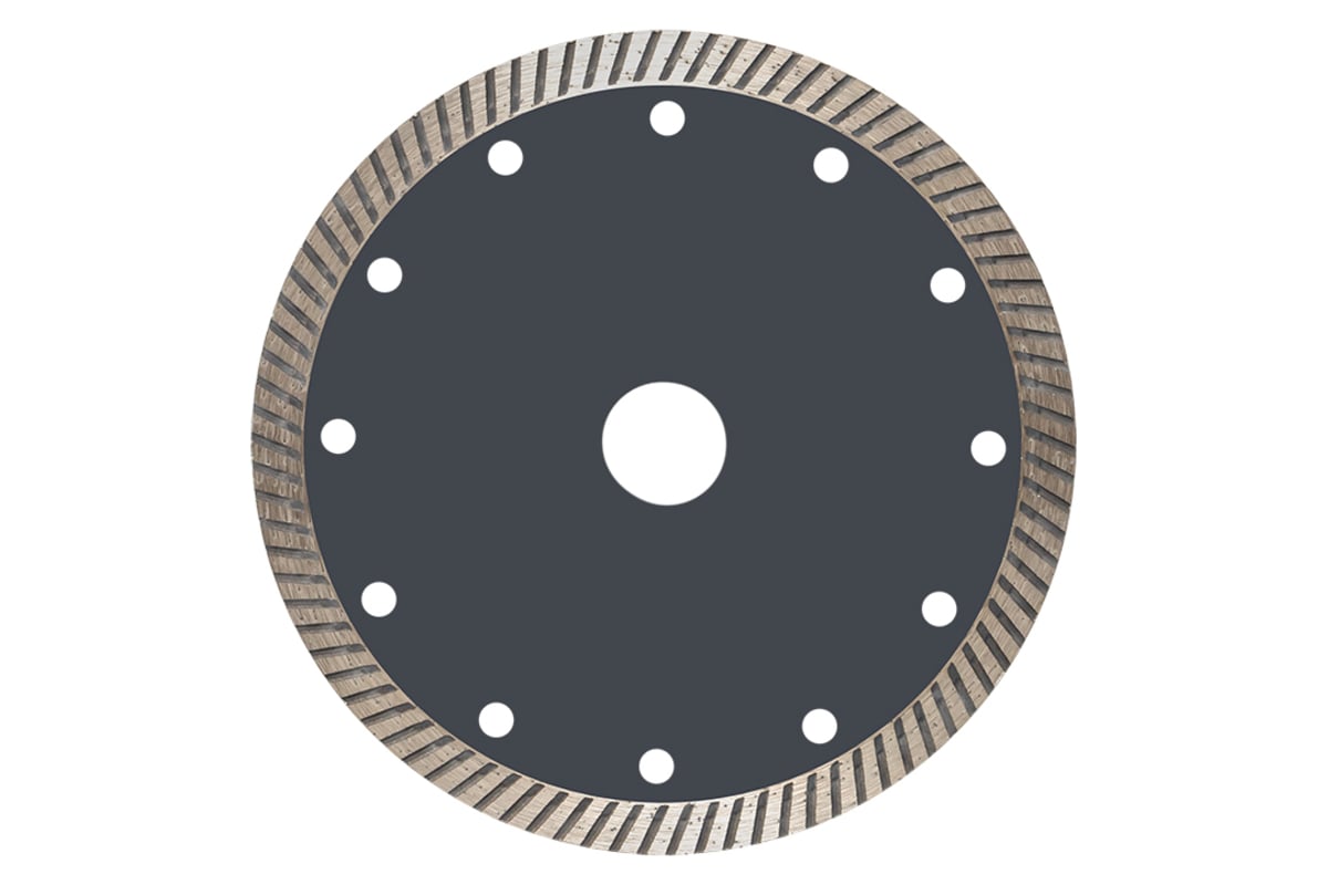 Диск алмазный Turbo Master (150x22.23 мм) EKF dd-150t