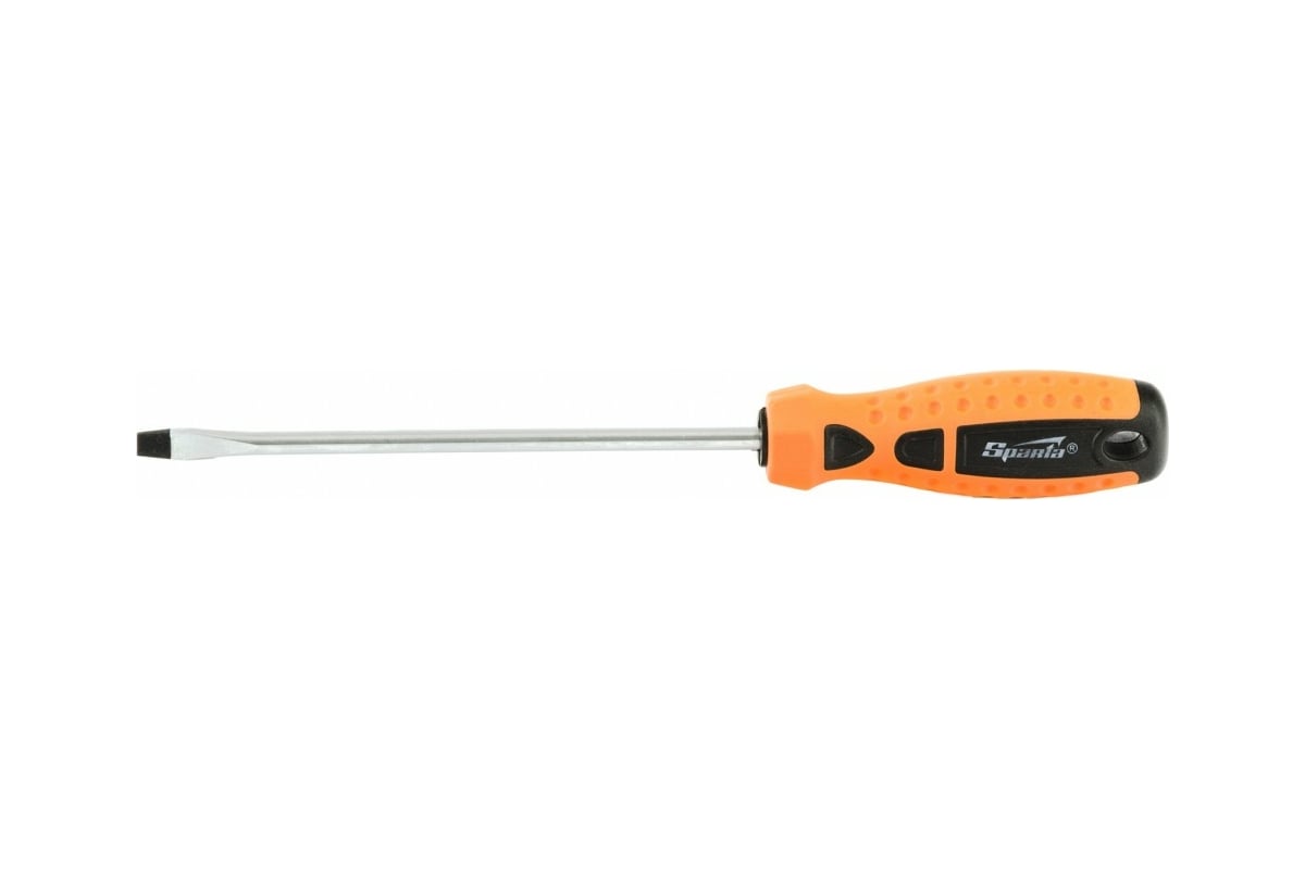Отвертка SL6.0х150мм, CrV, 2-х компонентная рукоятка Sparta Point 11769