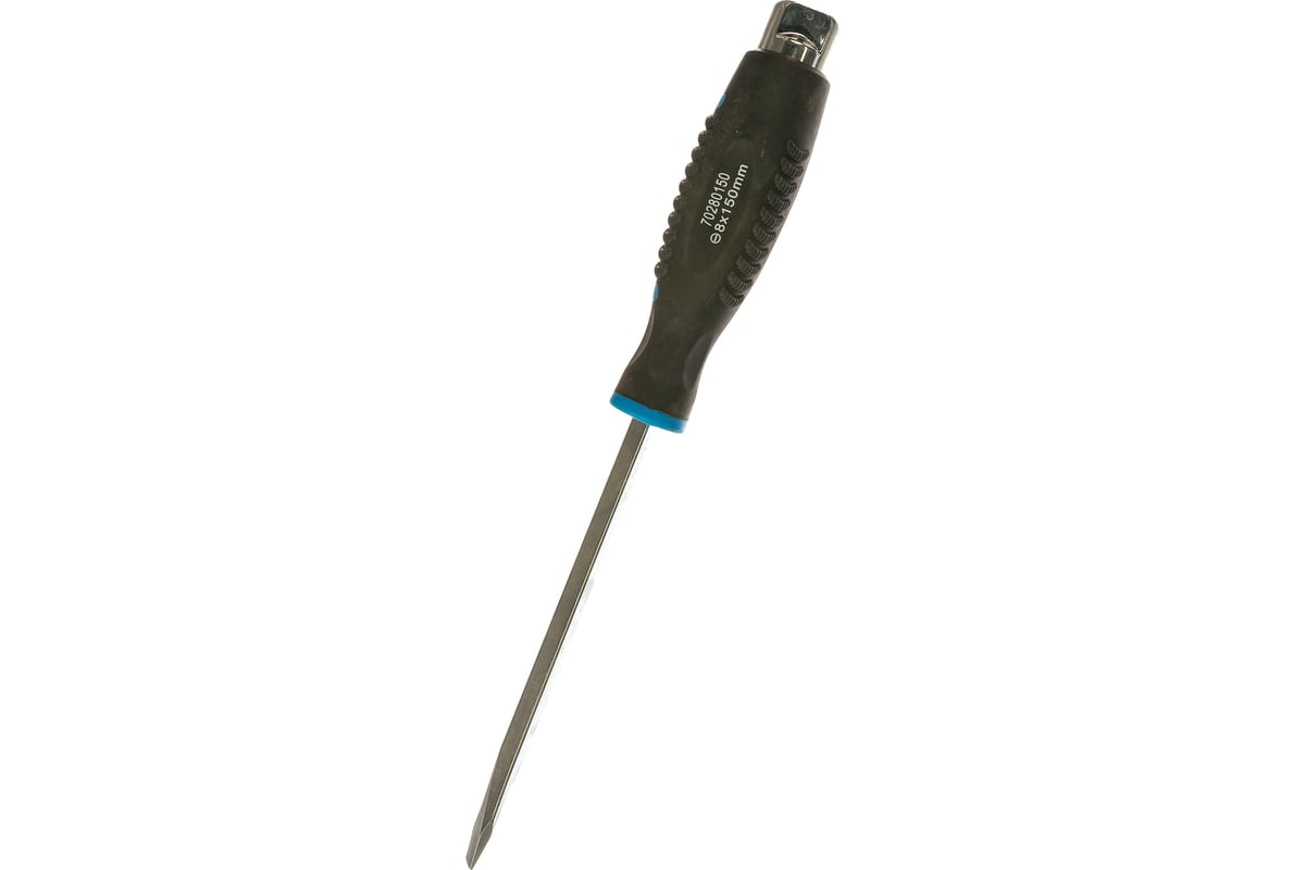 Шлицевая силовая магнитная отвертка Forsage под ключ Profi F-70280150(26914)