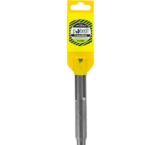 Бур с крестовой пластиной SDS-MAX 16x600 мм Pobedit 4216060
