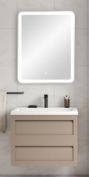 Мебель для ванной Art&Max Platino 58 см капучино матовый
