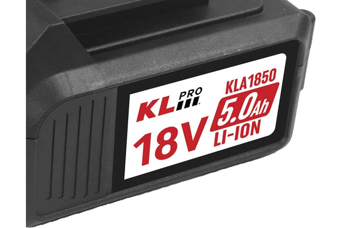 Профессиональная аккумуляторная батарея KLPRO KLA1850 18.0 v / 5.0 ah li-ion 14010