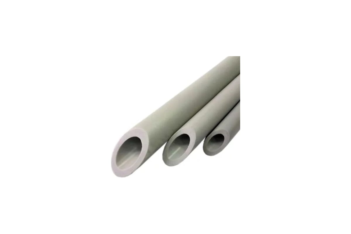 Труба Valfex PP-R серая Дн 50х4.6, Ру 10, SDR11, 20 С, 4 м 10103050Г 033-2261