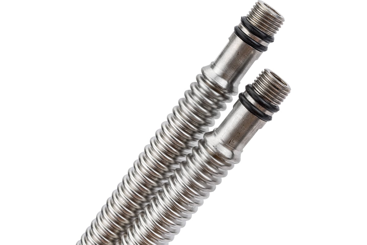 Гибкая сильфонная подводка для смесителя Kopfgescheit 1/2"хM10, 40 см KG-A374 комплект из двух штук KG-A374х2