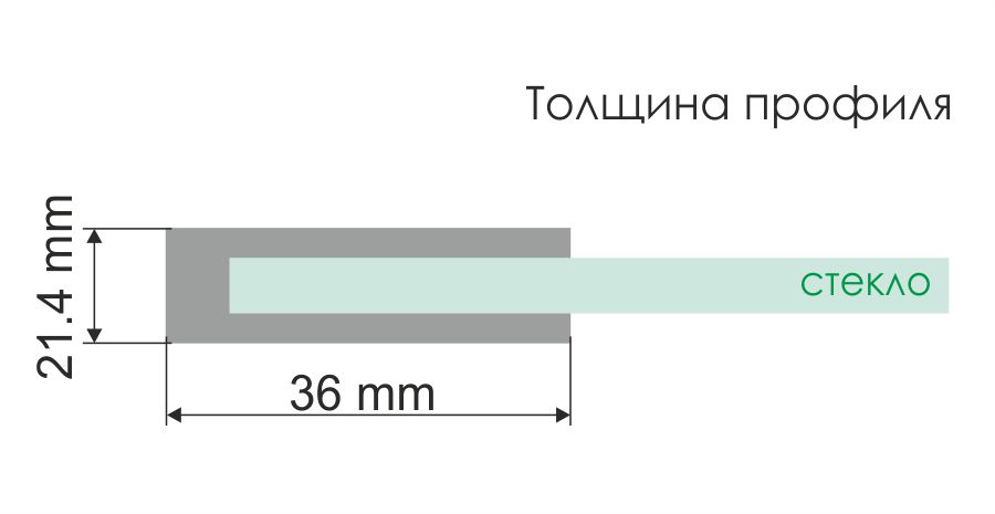 Душевая дверь WasserKRAFT Salm 27I04 90x200