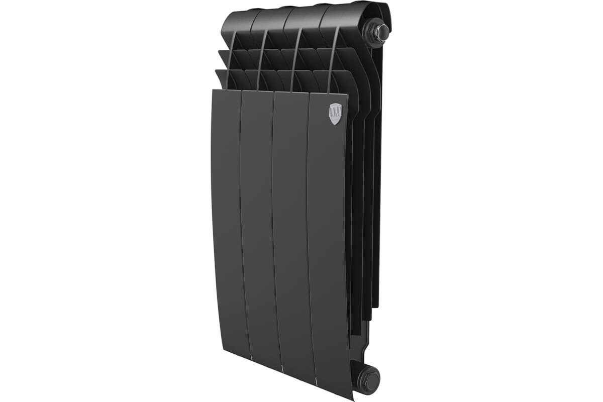 Радиатор Royal Thermo Biliner Alum 500 Noir Sable 4 секции НС-1250267