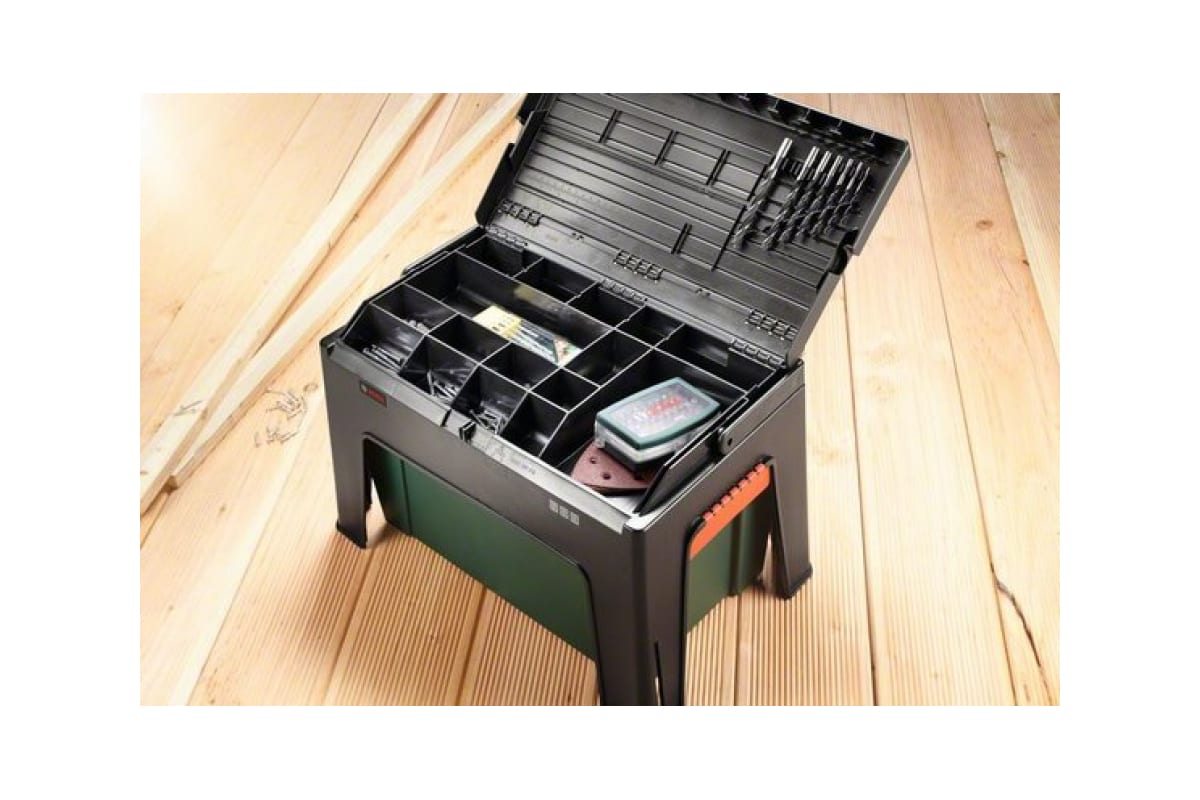 Аккумуляторная дрель-шуруповерт Bosch PSR 1800 LI-2 + WorkBox 0.603.9A3.10P