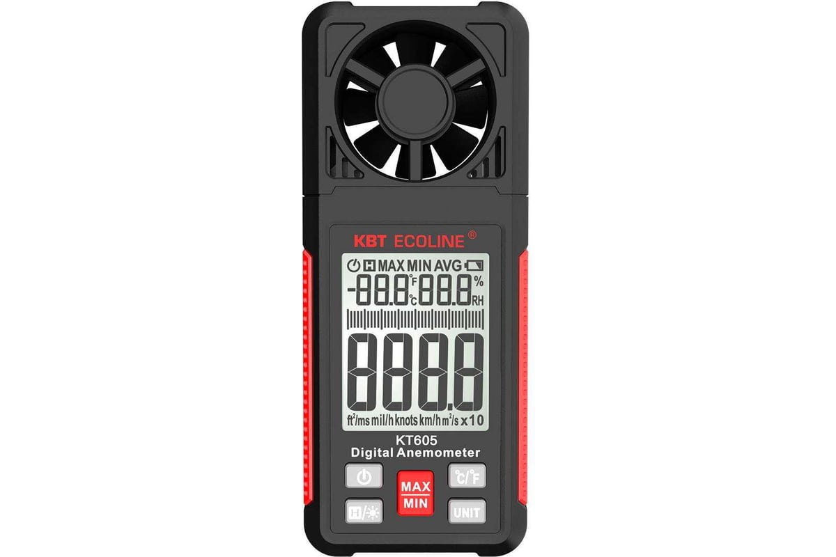 Анемометр КВТ КТ 605 серия ECOLINE 91922