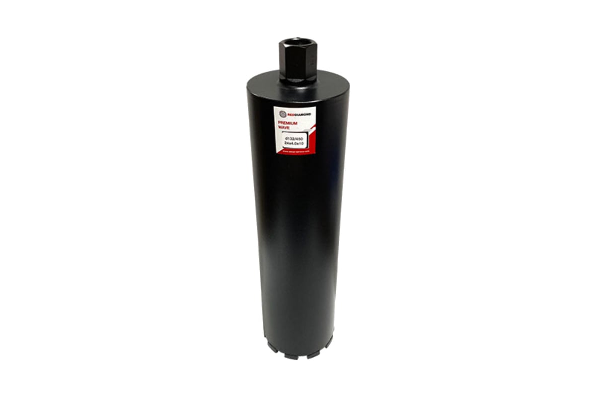 Коронка алмазная Premium Wave (132х450 мм; 1 1/4") REDDIAMOND 1130022