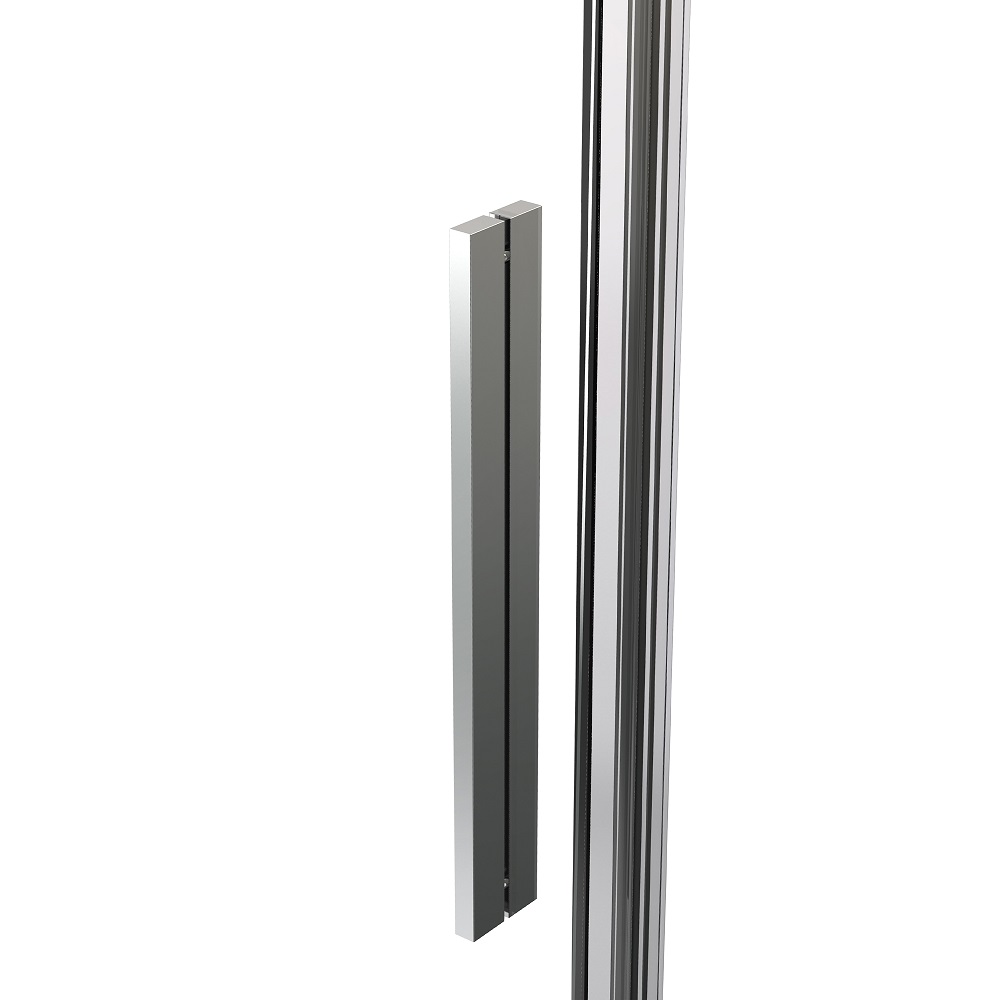 Душевая дверь Vincea Stella VDS-1ST140CLGM 140x200 вороненая сталь, прозрачная