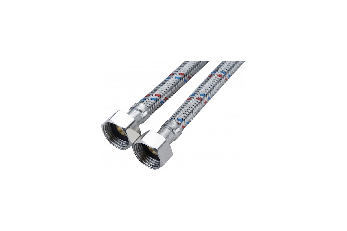 Подводка для воды СТМ ГИГАНТ 3/4", гайка-гайка, 80 cм CWGHF080