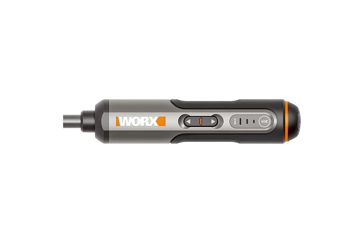 Аккумуляторная отвертка Worx 4В, 5Нм, 1,5Ач, набор оснастки WX240